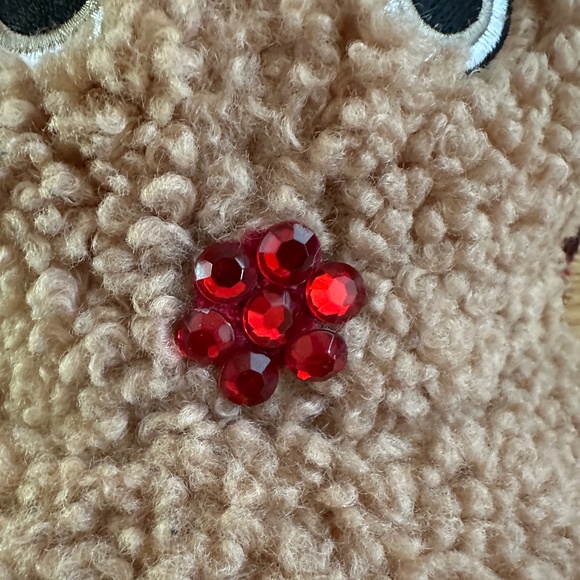 Holiday Time Reindeer Doe Sherpa Hat Christmas Cap - Picture 15 of 16